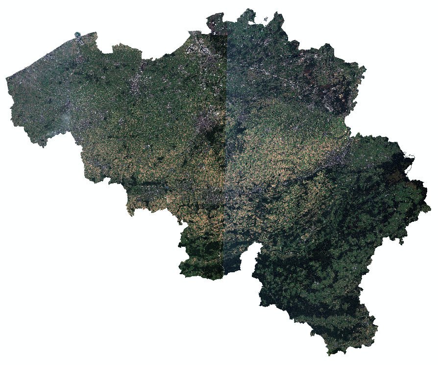 CopernicusEU's tweet photo. Complete #Belgium Mosaic using most recent #Sentinel2 data!  https://t.co/3i8EQGlrFK https://t.co/tjQr4G8cfW