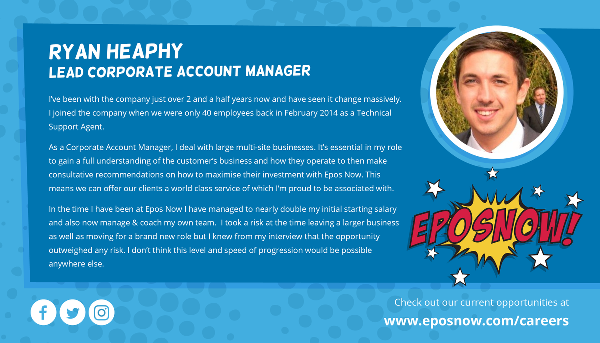 RyanEposnow's tweet photo. Proud to work for a company where hard work is rewarded #eposnow https://t.co/7C0hsi2W4u
