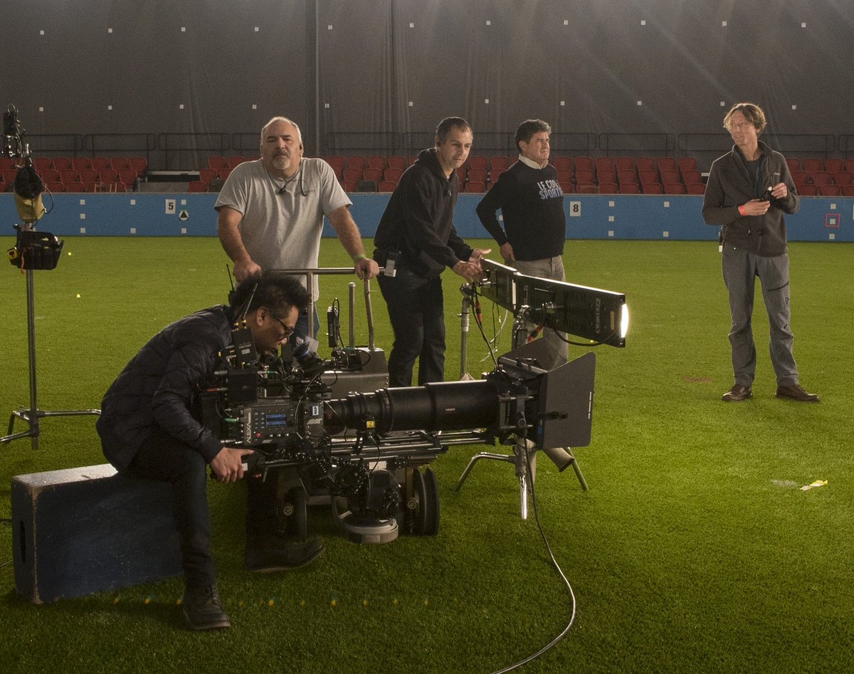 DMG_Rosco's tweet photo. Incredible #cinematographer @MattyLibatique using our #SL1SWITCH on #Nike ad with  #christianoronaldo #ledlighting #softlight #dmglumiere https://t.co/5HyNsuypyg