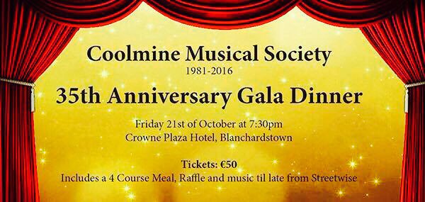 coolminems's tweet photo. @925PhoenixFM @aims_pro @DublinGazette @dublinpeople #giveusaRT Celebrate 35 years of Musicals @coolminems #cms35 https://t.co/QyB5xMJAFm