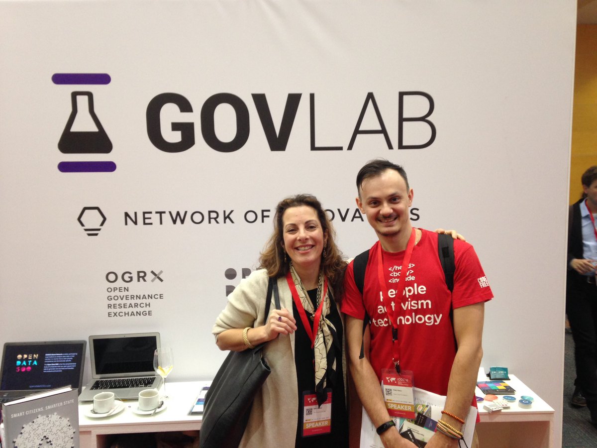 OpenCityRu's tweet photo. It was glad to meet @bethnoveck on #iodc2016 https://t.co/DGTdfboTo7