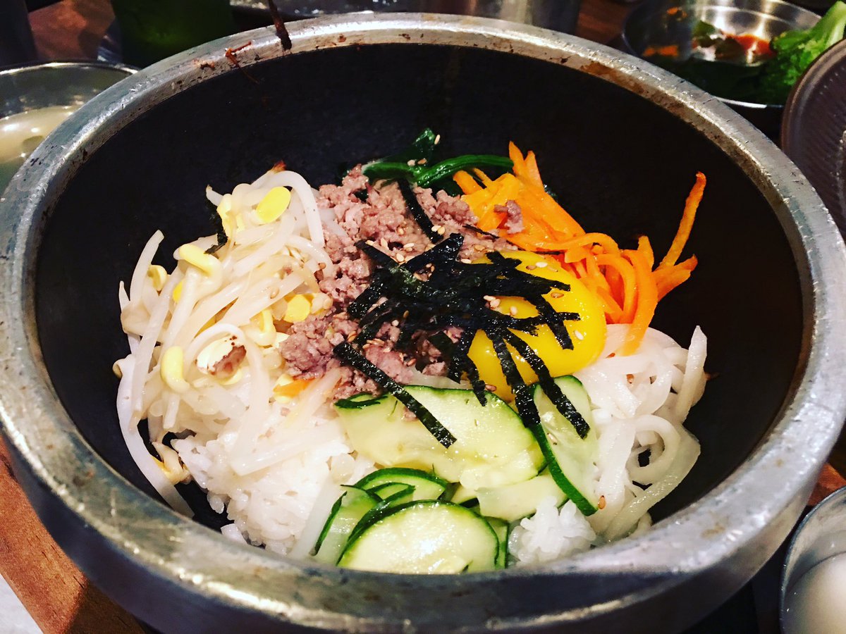 world_foodie_99's tweet photo. Loved trying a new #Korean restaurant last night and having some yummy #bimbimbap @LittlePiggysTO #torontofoodie #Foodiechats https://t.co/eX1fRFZDiT