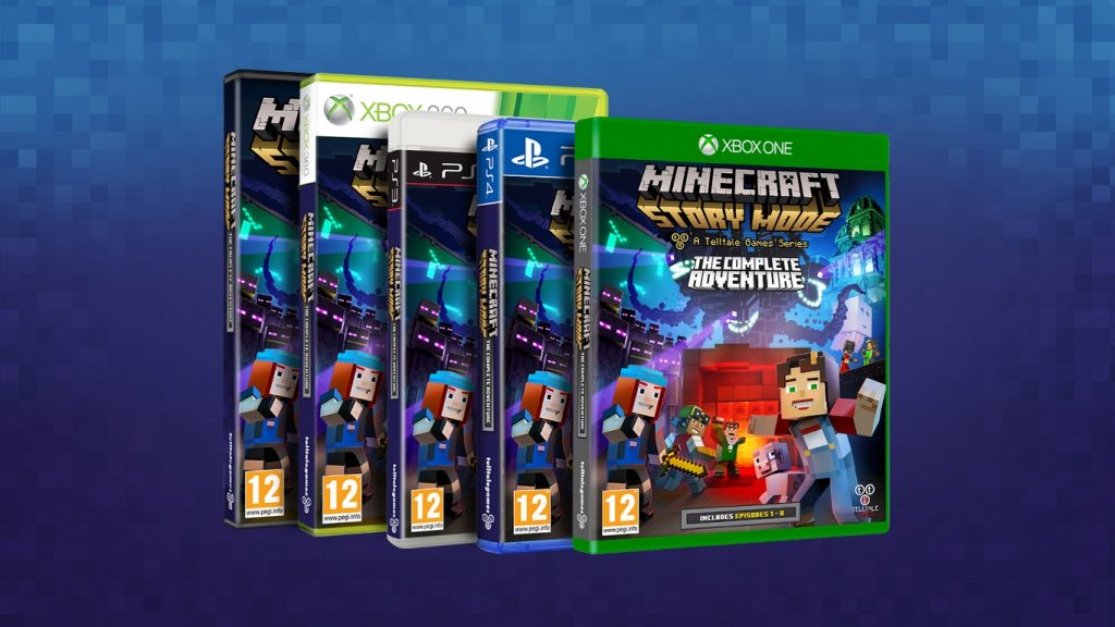 TheGamingRPT's tweet photo. Minecraft: Story Mode - The Complete Adventure Available at Retail This October

https://t.co/xZL4inWqQe https://t.co/h4JHB8yEVs