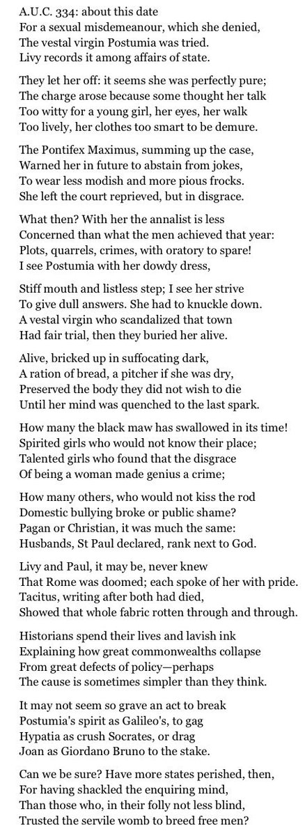 BarrettsBooks's tweet photo. "Advice to Young Ladies" by A.D. Hope #NationalPoetryDay https://t.co/WFLyr1nhMJ