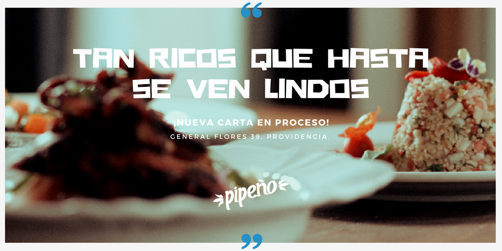 pipenoRest's tweet photo. De todo un poco, así van a ser nuestros platos. ¡Siempre con algo de por aquí y algo de por allá de nuestro chilito! #Pipeño https://t.co/qOQLcMwmKZ