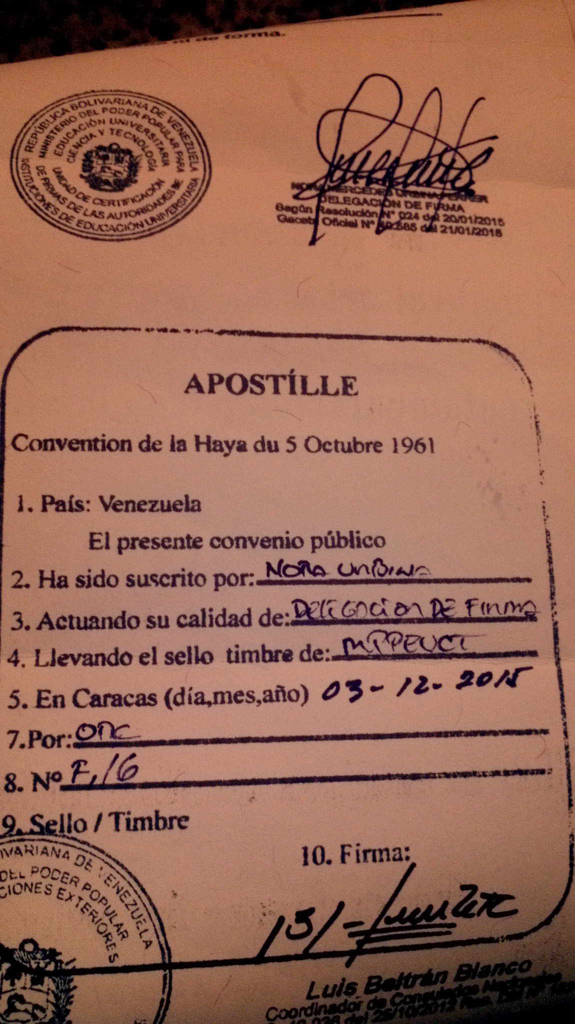 Embutido No puedo mariposa sello de apostilla Ir al circuito Víspera Celo