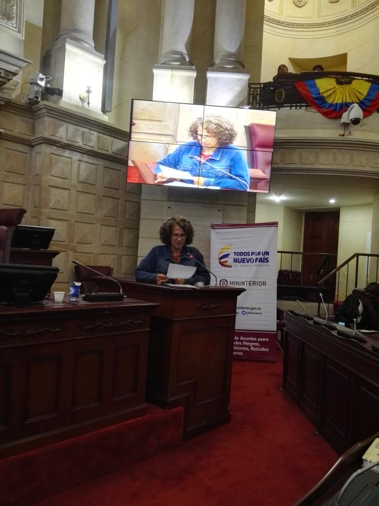rgarciaduarte's tweet photo. #Ipazud Mireille, la hija del historico Franz Fanon, denuncia la colonialidad en el poder @LaudEstereo @udistrital https://t.co/uwttITmhMc