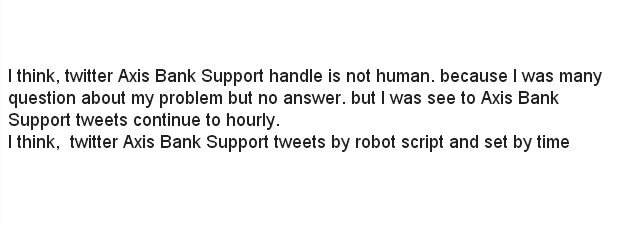 MohammadNaim8's tweet image. I think, twitter Axis Bank Support handle is not human. WTF
#AxisBank #AxisBankSupport #bank @AxisBankSupport @AxisBank #IndianBank #PCrobot