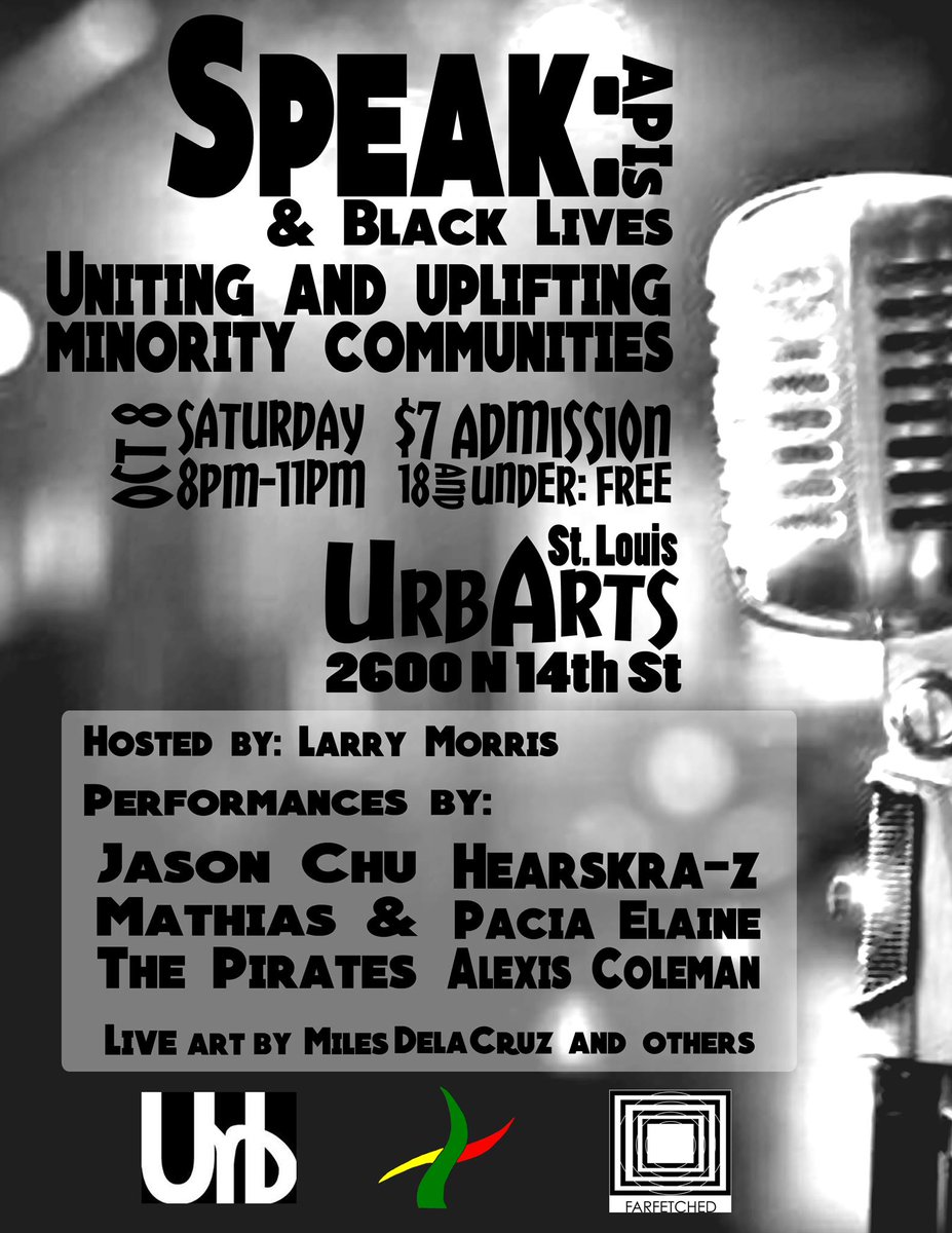 AGstl's tweet photo. Saturday. #SPEAKstl. https://t.co/9sKOpjgdS6