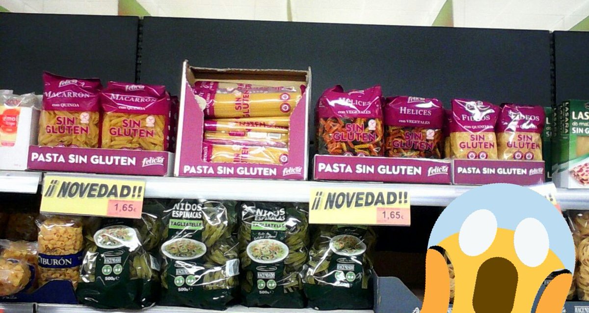 Pasta #singluten Hacendado!! Al fin! 👏👏🎉 <a href="/Mercadona/">Mercadona</a>