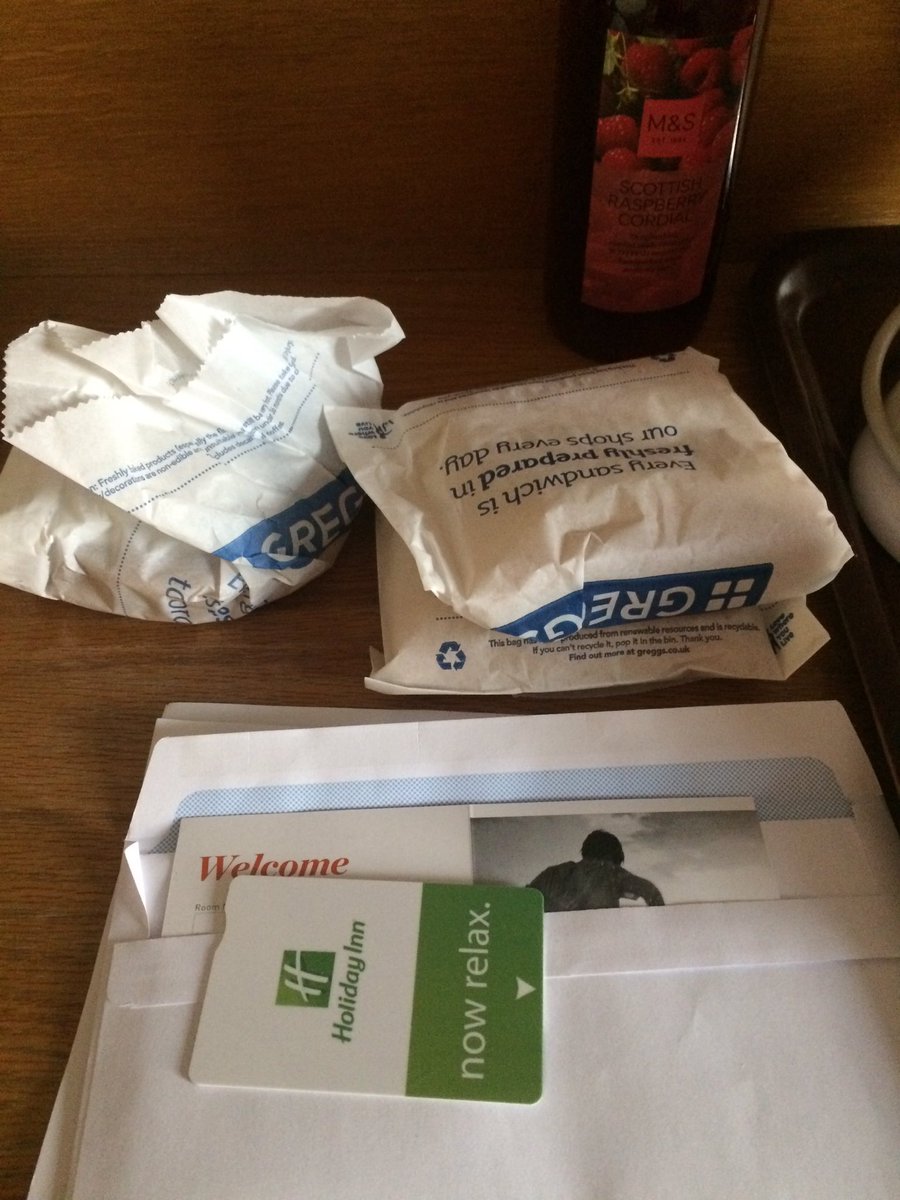 corts's tweet image. a night at the Holiday Inn Bolton woohoo! #livingthedream #greggs