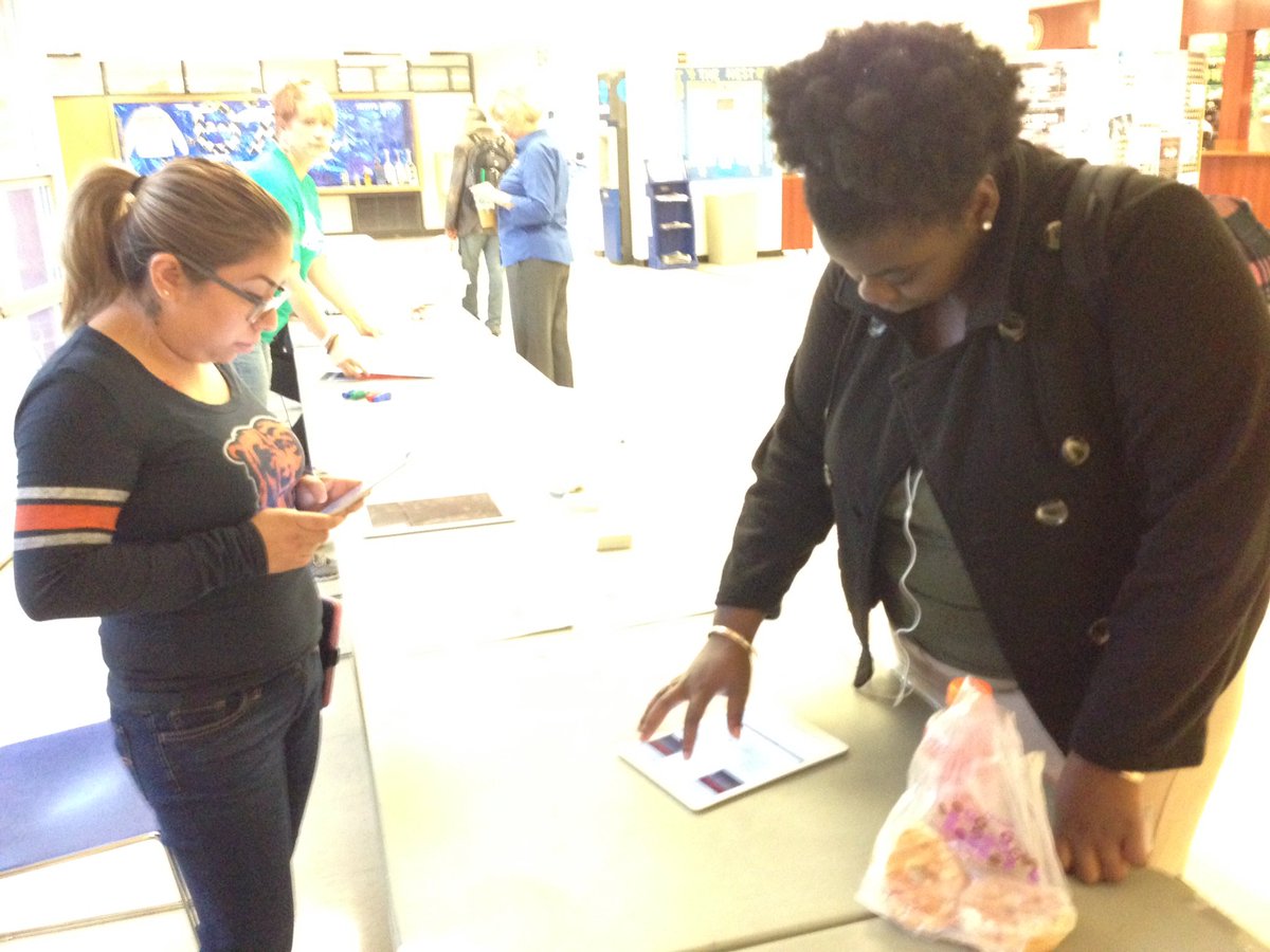 talbano's tweet photo. Register to vote, fill out a postcard for MAP Grants @NEIU Village Sq #ReclaimOurSchools #fundourfuture #lostwithoutmap https://t.co/Ji76T02TNY