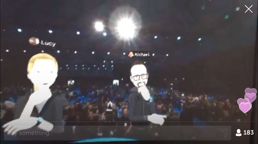 mmmonolith's tweet photo. .@scottbudman on #Periscope: Live streaming: Oculus Connect 3 Keynote https://t.co/0ksUI9mqD7 https://t.co/REtpFX3lmh