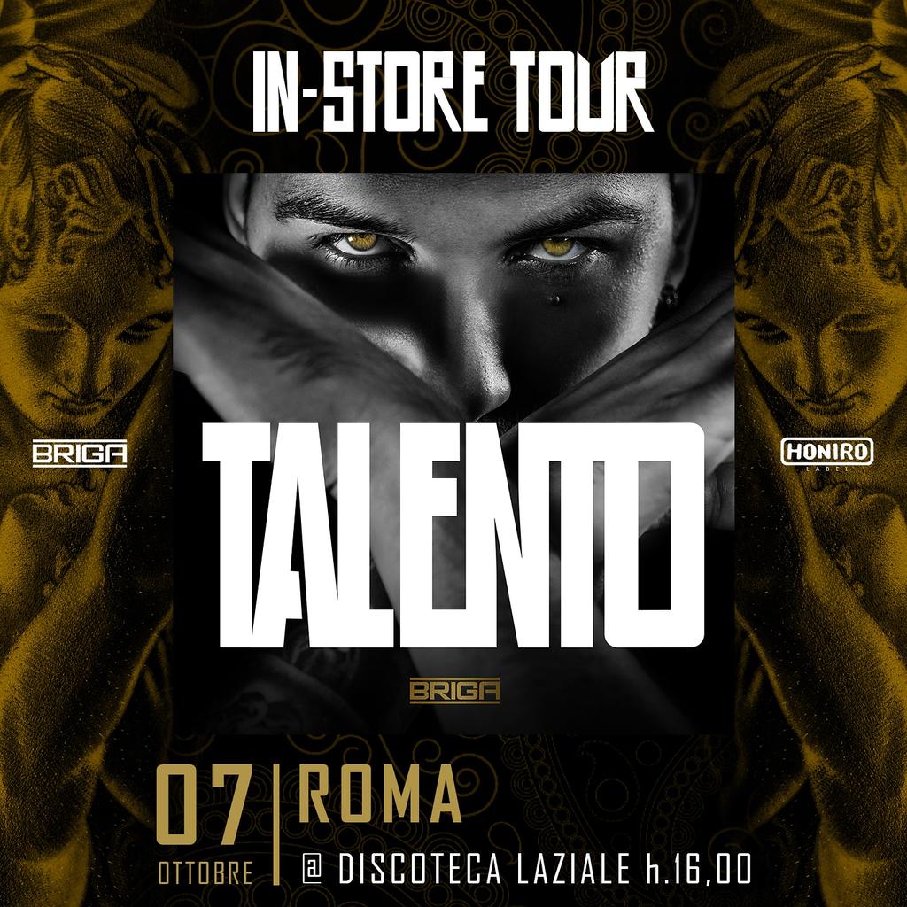 JamesHoniro's tweet photo. CI SIAMO : dopo la mezzanotte in tutti i digital stores e da domani in tutti i negozi di dischi. Il primo in-store è a ROMA. #Talento #Briga https://t.co/5tfVuZW5Q8