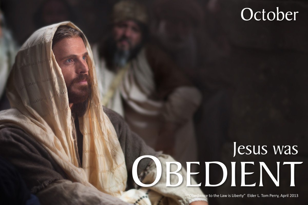 AFSeminary_LDS's tweet photo. The Christlike attribute for Oct we invite you to develop and live is obedience. Christ was always obedient to his Father. #lds #LDSseminary https://t.co/yX16CqWuoW