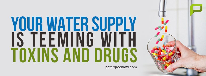 GreenlawReport's tweet photo. Did you know birth control was found in our #water supply! #whatifyoudidntknow our water supply is teeming with #toxins https://t.co/Ikv8kIbn7f
