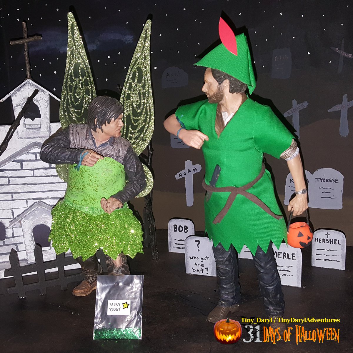 Tiny Rick is so over the glitter wars. #daryldixon #rickgrimes #rickyl #normanreedus <a href="/wwwbigbaldhead/">norman reedus</a>