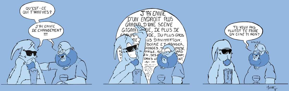 Vous êtes passés à côté de cette image ? Elle est annonciatrice de changement. De grand changement !