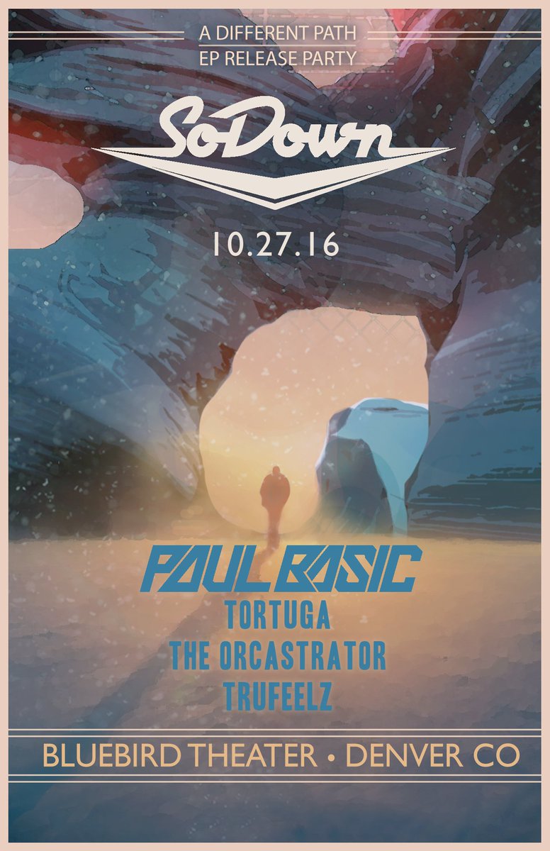 PaulBasic's tweet image. Thu 10/27 I&apos;ll be at @bluebirddenver along with @SoDownBassMusic - tix: tinyurl.com/j7rkok6