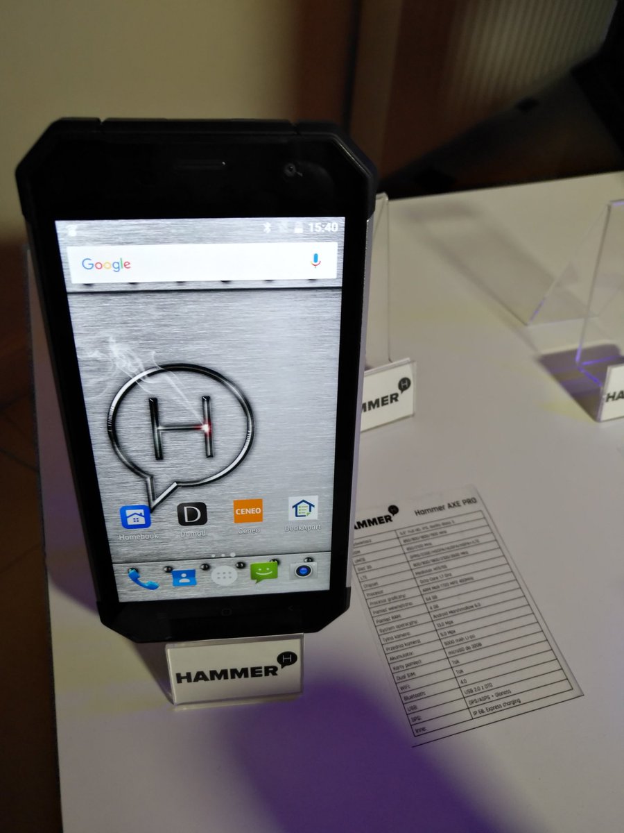 thetechsense's tweet photo. Finally 2 xtra-tough smartphones with 5000mAh capacity (Hammer Energy, #Hammer Axe Pro)
#myphone #battery https://t.co/WC0ag5OubL