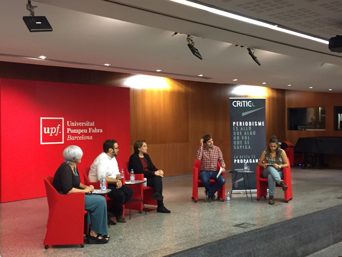 Segueix en directe el #DebatCrític sobre els #ReptesCanvi amb <a href="/mariadolorsa/">Dolors Sabater Puig</a>, <a href="/AdaColau/">Ada Colau 💜🌈🔻</a> i <a href="/julifernandez/">julian🫵🏻</a> 👉  bit.ly/2dxW6fo