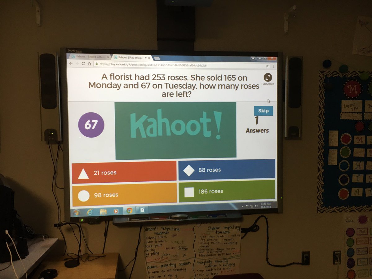mrstrittsclass's tweet photo. We love reviewing with Kahoot! @WMEWildcats @PaulMoussavi https://t.co/hTuQciN6ES