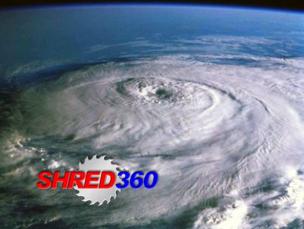 Shred360's tweet photo. Update: Shred360 has suspended shredding operations along the SC coast as Hurrican Matthew approaches. We will resume when safe to do so. https://t.co/UclzbIg3h1