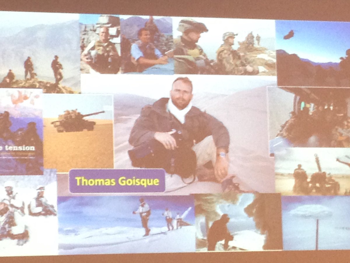 AGFonthieure's tweet photo. Prix soldat de montagne 2016 - civile : #ThomasGoisque est en reportage en Chine : sa mère reçoit le prix pour lui. @27bim https://t.co/Ihvh2nRIjA