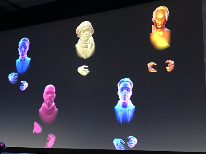 This is what Oculus Avatars look like - it's launching an SDK so you can be "yourself" in any game #oc3<a href="/tag/oc3"class="tags"><span>#oc3</span></a>