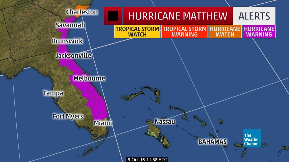 greenpeaceusa's tweet photo. Our thoughts are with the people of Florida and the southeast coast as #HurricaneMatthews approaches. Stay safe! https://t.co/cjBpC7PQmP https://t.co/OY63IRNmqS