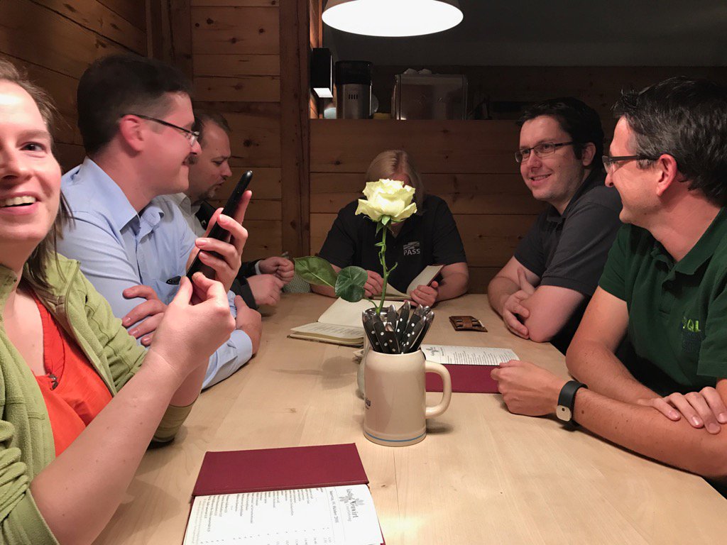 oengels's tweet photo. #sqlsatmunich warm up! #sqlpassde https://t.co/Ku6cLPPvaT