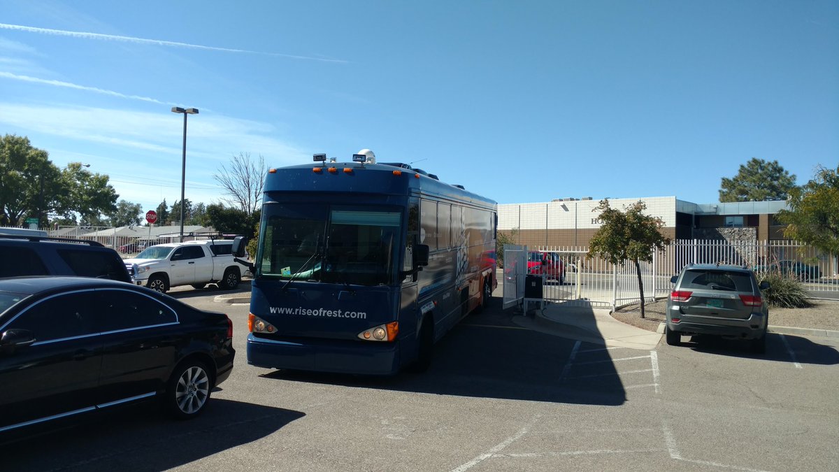 BioScienceCtr's tweet photo. Tight fit, but they're here! @RiseOfRest to visit with @h2gopurifier &amp; #Agilvax #RiseOfRest https://t.co/GKdr1xIdPj