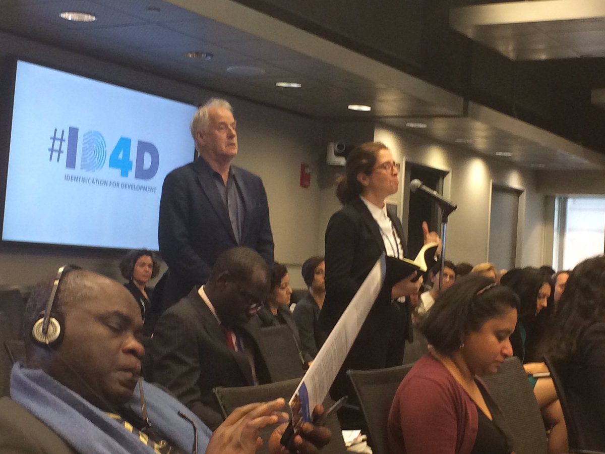 VasuMPH's tweet photo. #ID4D Q&A session "how will you build trust in ppl about data safety and encryption while enrolling in #UniqueIDs?" https://t.co/yXE7RzaOkq