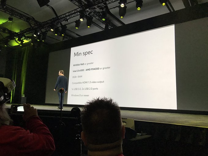 Some deeply geeky changes to how Oculus smooths graphics in VR translate to new min spec for VR, with