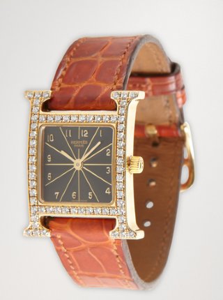 MensWearToday1's tweet photo. Hermes: gold and diamond 'H Hour' watch - #menswear #mensfashion #style https://t.co/fkgnyZAwtR https://t.co/c9NFAitdOv