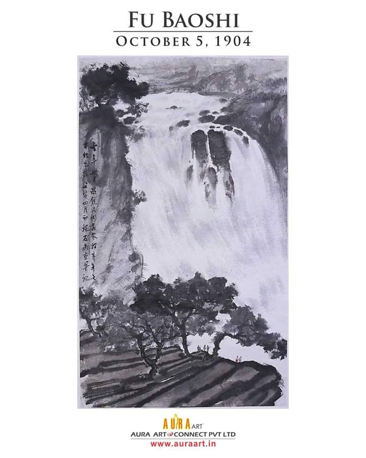 AuraArteConnect's tweet photo. Remembering the Chinese Painter, #FuBaoshi on his Birthday! 
#auraart #artfortoday #chinesepainter #OrientalArt #TokyoSchoolOfFineArts https://t.co/GcXfXAFkSr