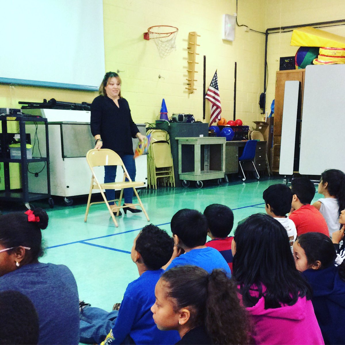 Thank you councilwoman Lizbeth for coming to talk to us about Hispanic Heritage Month!