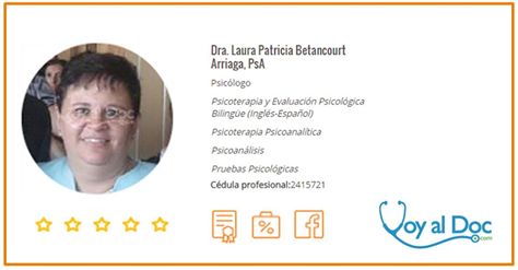 VoyalDoc's tweet photo. Te presentamos a la Dra. Laura Patricia Betancourt, #Psicólogo @DelegacionBJ ¡Agenda una cita! >>>https://t.co/PvfdPyJvgP https://t.co/lv0xOoxIkh