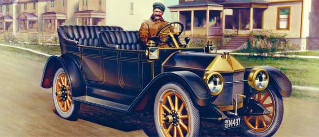 MatickChevy's tweet photo. #Flashback to 1912, when Louis #Chevrolet took the first #Chevy, the “#ClassicSix,” for a #Detroit #TestDrive! https://t.co/zejpIMfVp7