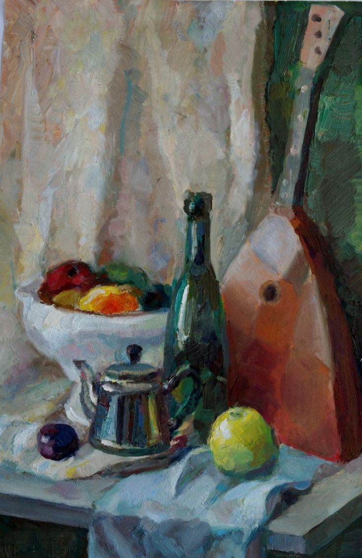 Still life with b... by <a href="/LeahMaximova/">Leah Maximova</a> #oil #painting #art artf.in/c0RY3A <a href="/artfinder/">Artfinder</a>