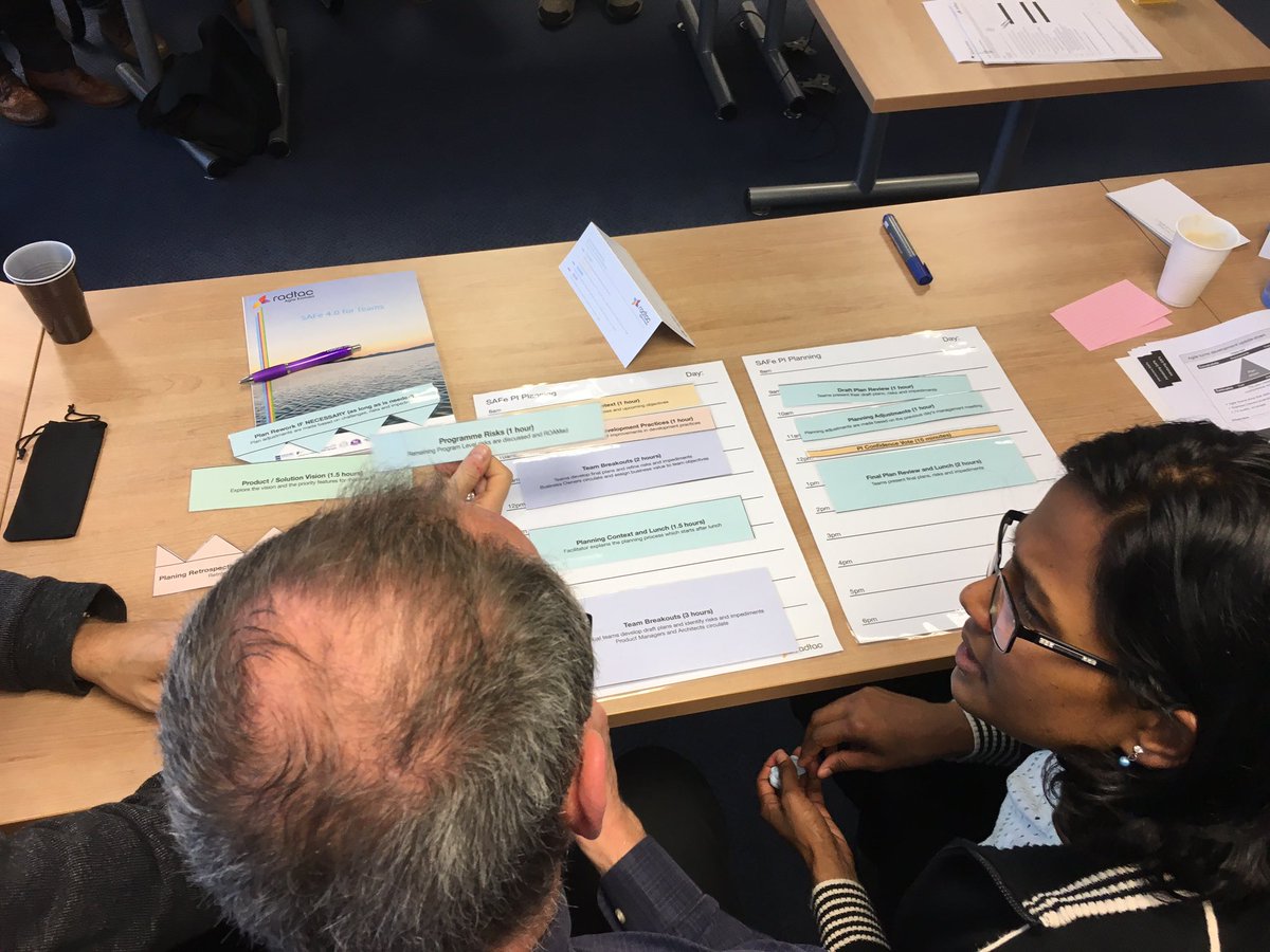 dazzawilmshurst's tweet image. Build your own PI Planning agenda. Great way for teams to explore this seminal #SAFe event. @ScaledAgile #coursestories
