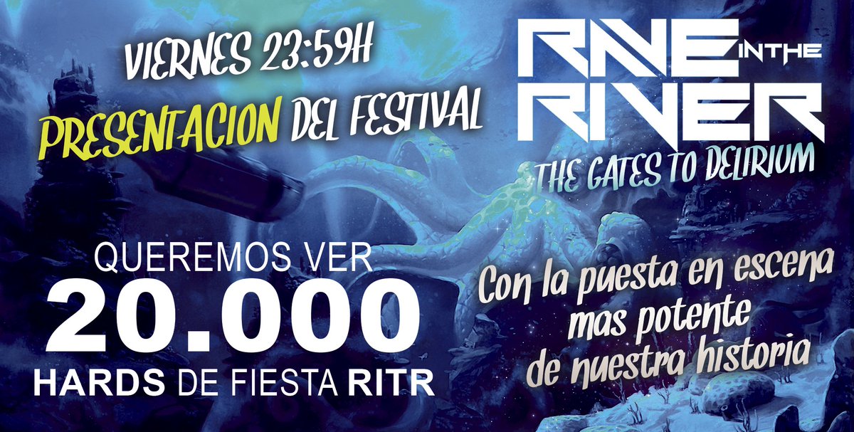 RAVE IN THE RIVER tweet media