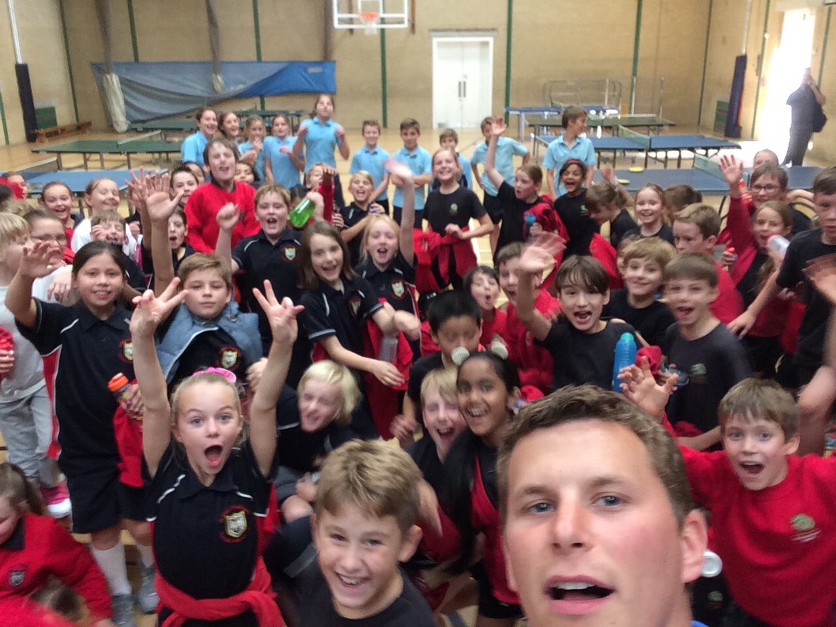 SportLRP's tweet photo. Primary school sports afternoon at RPA today. Thanks to @Barnes_Primary and St Mary Magdalen's for bring their Y5s https://t.co/l42JVAvj0D