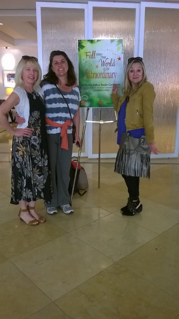 kimhornsby's tweet photo. We made it! #Indscribecon https://t.co/YsKOGLigW2