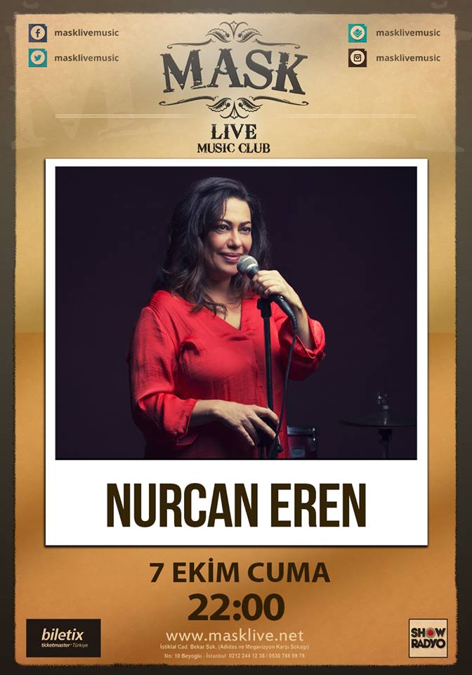 Yarın akşam, saat 22:00'da @masklivemusic sahnesindeyiz. Bekliyoruz :)