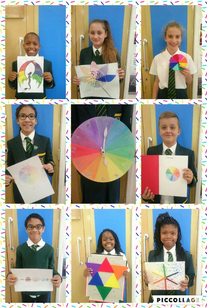 Miss_Anderton's tweet photo. Colour theory madness in Art 3 today! Love seeing your creativity and imagination come to life 😀 Keep it up Year 7! @SPHSArt https://t.co/ZDWbJZ2Sqd