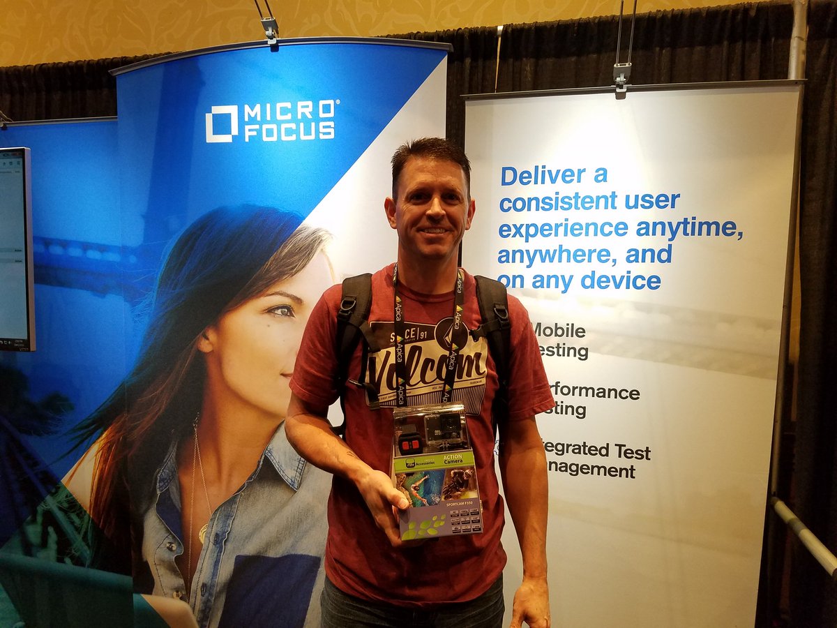 Another winner at the <a href="/MicroFocus/">Micro Focus</a> booth at #STARWEST.