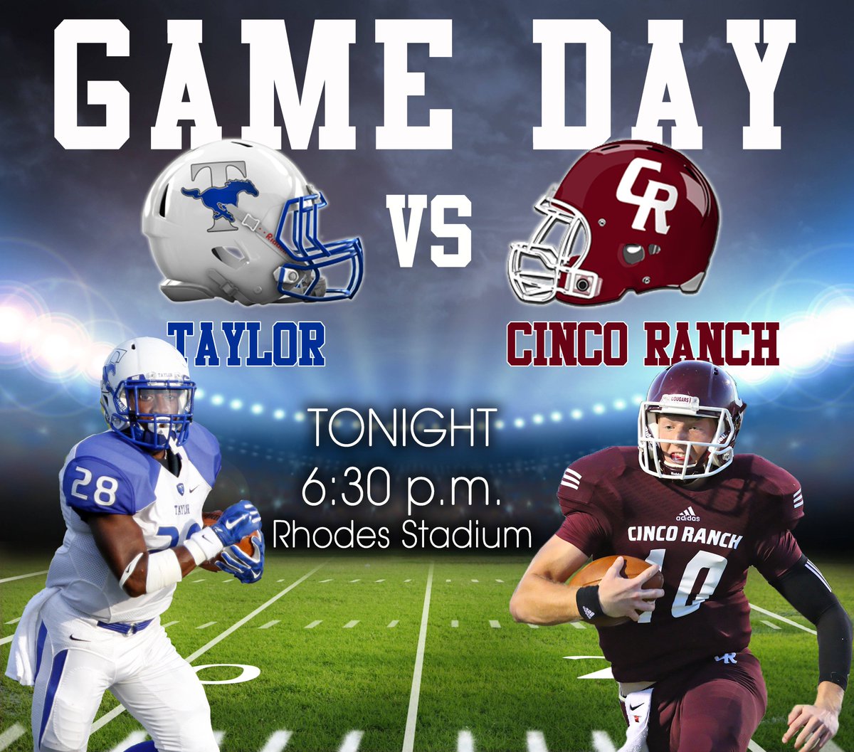 Who is going to win the game tonight!?

*Retweet for Taylor*
*Like for Cinco*
(Quote tweet &amp; tag 4 bonus points!)

#Taylorpride247  #CPOE