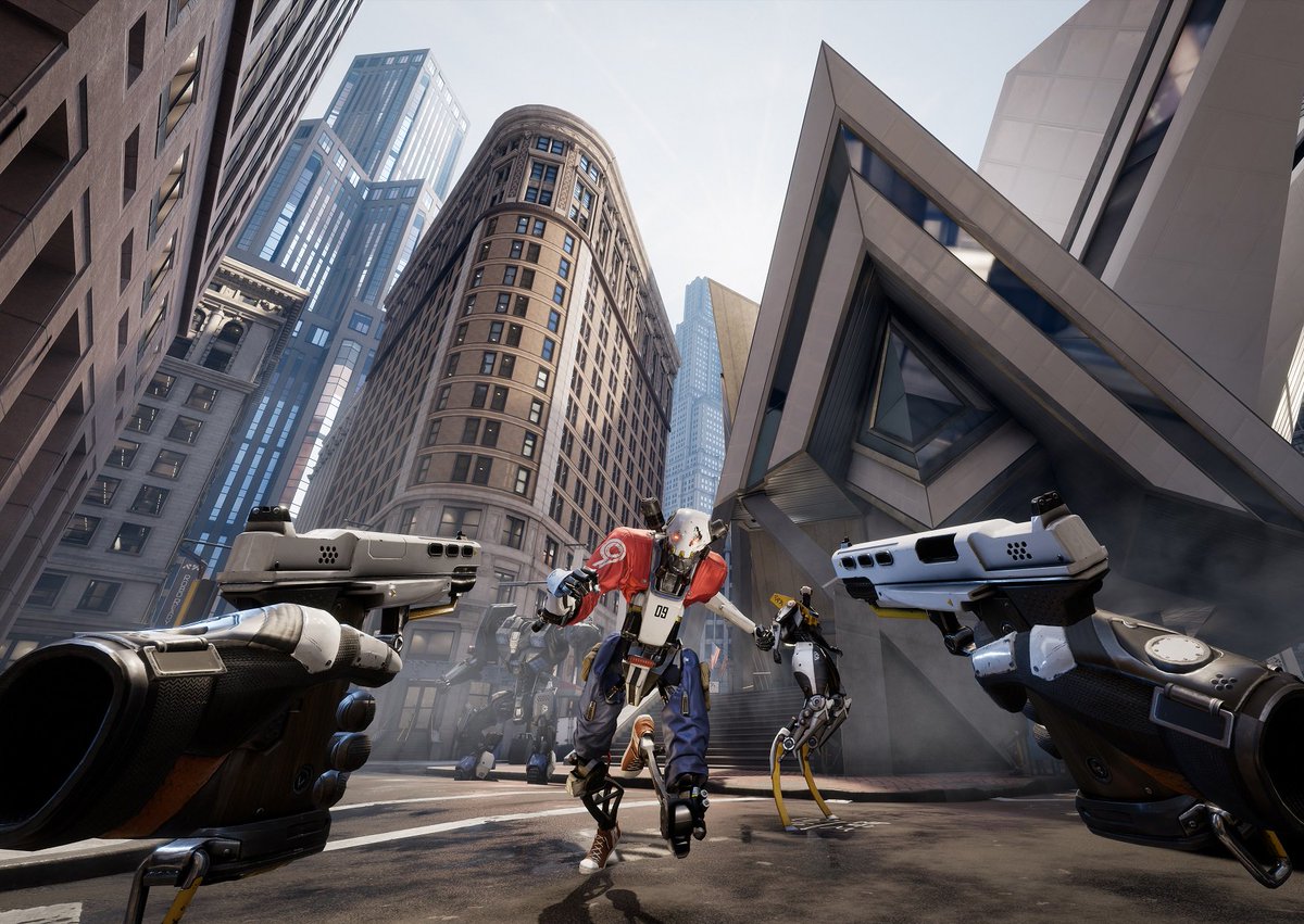 Vrscout Epic Games Announces Robo Recall For Oculus Touch Via Poor Musician T Co Im81bcyc18