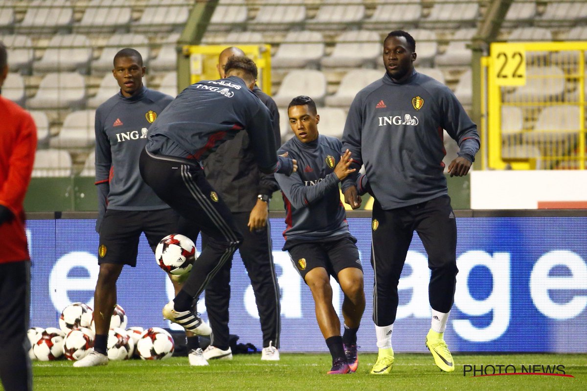 BelRedDevils's tweet image. Matchday -1 training in our stadium! Tomorrow Belgium vs Bosnia &amp;amp; Herzegovina #belbih #tousensemble
